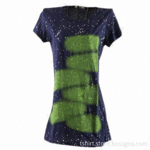 Women dip dye and tie dye ladies t-shirts